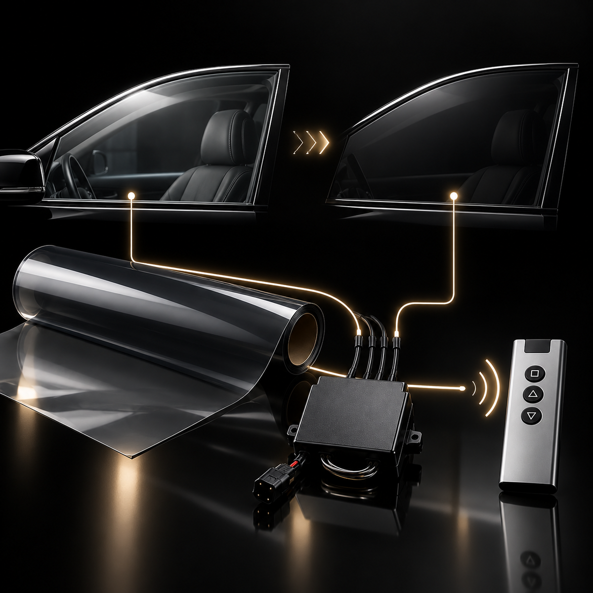 PHANTOM™ Smart Tint - 2 Windows Kit