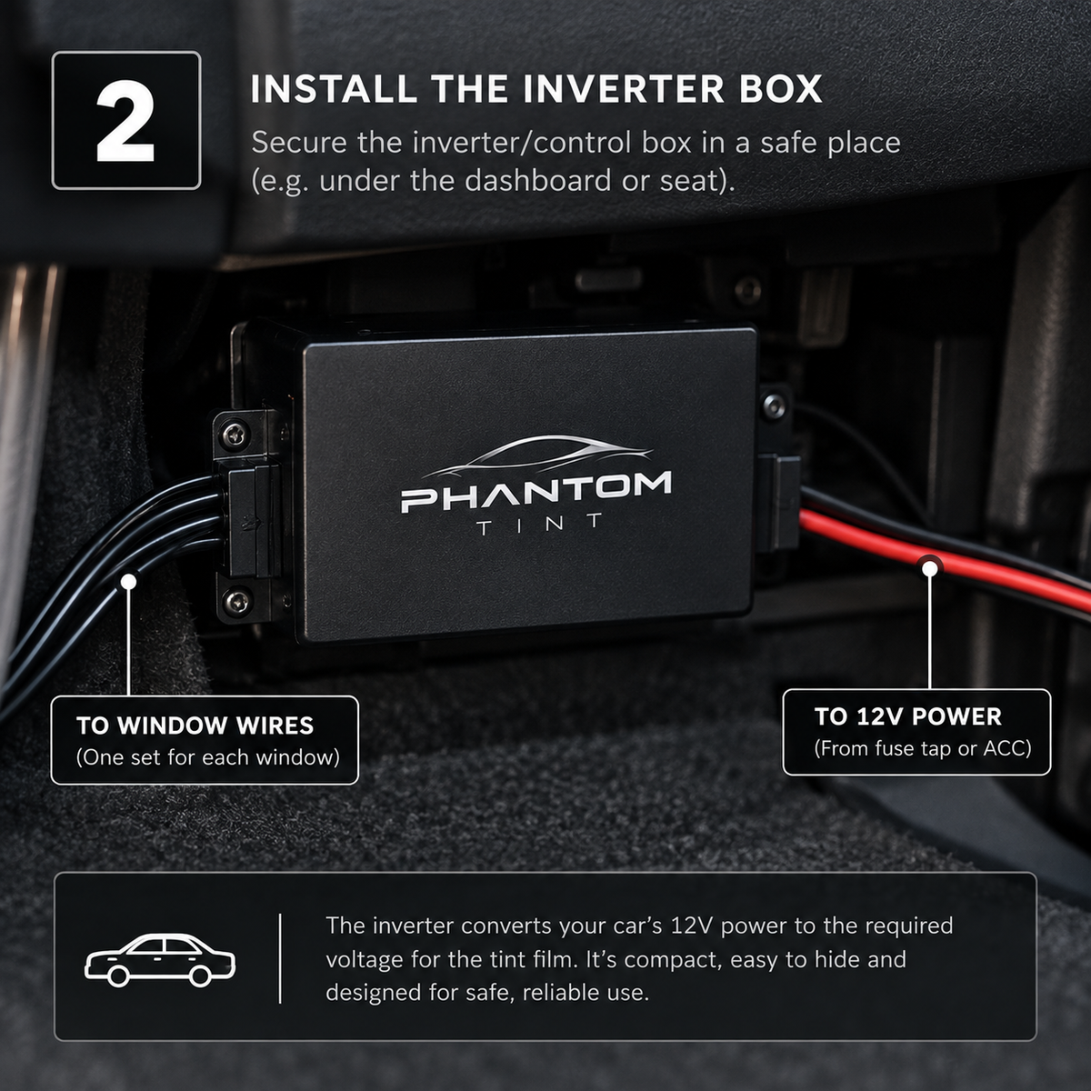 PHANTOM™ Smart Tint - All Windows Kit
