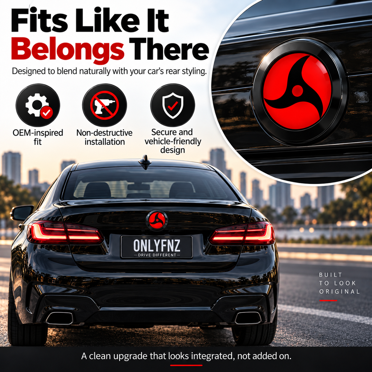 Smart BMW Car Emblem Display